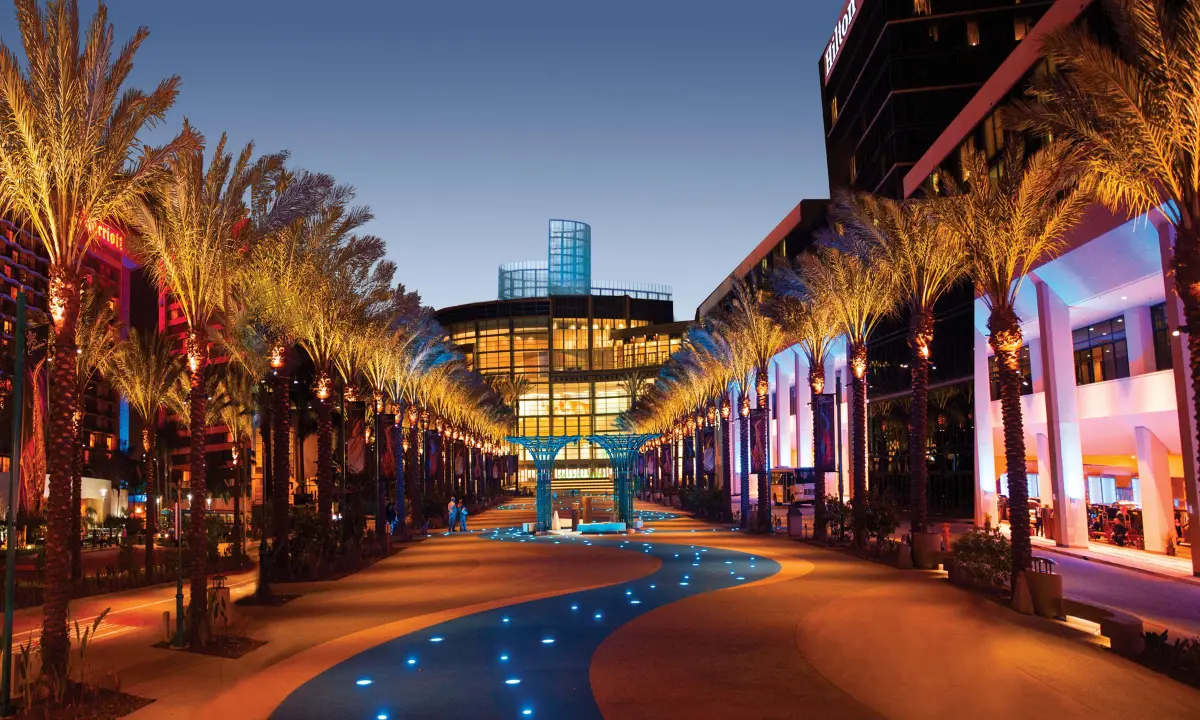 Anaheim California skyline